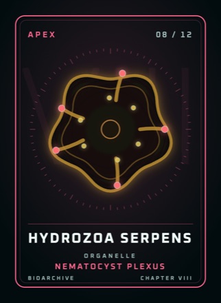 Card: HYDROZOA SERPENS