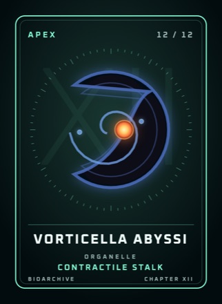 Card: VORTICELLA ABYSSI