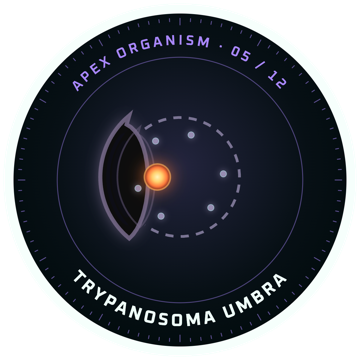Sticker: TRYPANOSOMA UMBRA