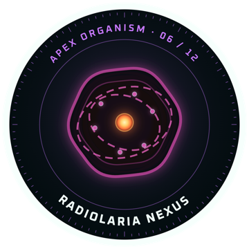 Sticker: RADIOLARIA NEXUS