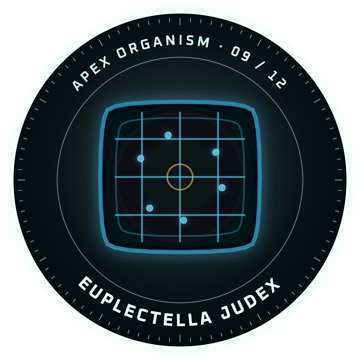 Sticker: EUPLECTELLA JUDEX