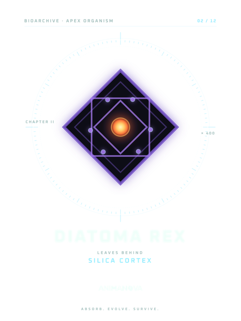 DIATOMA REX · SILICA CORTEX T-shirt design